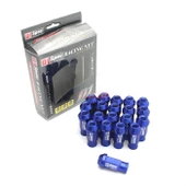 AUTOGP D1 spec uzun bijon komple takım mavi - 1