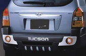 AUTOGP Hyundai tucson arka tampon koruma 2004 / 2009 - 1