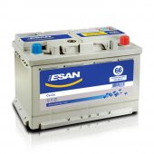 ESAN 66Ah PRESTİJ ALÇAK L3B GRİ GRİ DÜZ KUTUP - 1