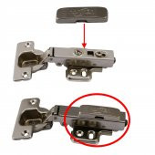 Norman Mutfak Vestiyer Kiler Dolabı Mobilya Kapak Kapağı Metal Düz Krom Pistonlu Tas Menteşe thumbnail 4