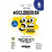 Ankara Yayıncılık 8. Sınıf Güçlendiren 32 Haftalık İngilizce Kazanım Denemeleri - 1