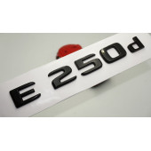 E 250d Bagaj Parlak Siyah ABS 3M 3D Yazı Logo - 1