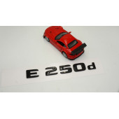 E 250d Bagaj Parlak Siyah ABS 3M 3D Yazı Logo - 2