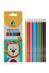 Öğrenci Okul Boyama Seti 4 lü Adel 12 Renk Pastel Boya Kuru Boya Sulu Boya Keçeli Kalem 12 li Boya Set Kreş Seti - 2