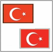 Ant Türk Bayrağı Mdf Çerçeve 20X30 - 1