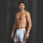 ÖDÜL 6378 ERKEK ELASTAN BOXER BEYAZ - 1