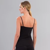 ÖDÜL KADIN 5213C ASKILI DANTELLİ ATLET SİYAH - 2