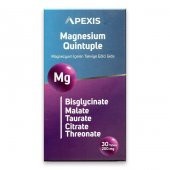 APEXİS MAGNESİUM QUİNTUPLE 200 MG 30 TB - 1