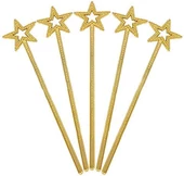 Altın Renk Yıldız Peri Asası Peri Değneği 34 cm 1 Adet thumbnail 1