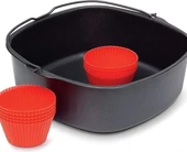 Philips Airfryer BakingMaster Kit XXL Izgara Seti HD9952/00 thumbnail 1