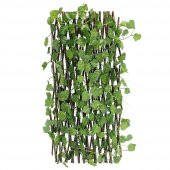 Yapay Sarmaşık Bahçe Çiti 120 Cm x 3 M Açılır Kapanır Çit - 3