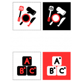 Bebek Eğitim Kartları 6-12 AY (Bebek Zeka Kartları) - 6
