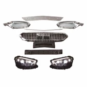 AUTOGP Mercedes w213 makyajlı maybach body kit dönüşüm - 4