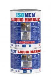 İsonem Liquid Marble Tezgah ve Zemin Kaplaması 2.5 Kg Set - 1