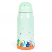 Milk&Moo Çelik Çocuk Matarası Çantalı Jungle Friends 550 ml - 3