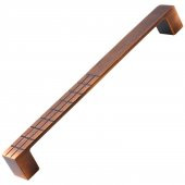 Mobilya Mutfak Dolabı Banyo Çekmece Dolap Kapak Kulpu Kulbu Antik Bakır 160 mm Metal Kulp thumbnail 4