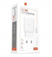 Powerway QC3 3 Amper 18W Tüm Telefonlarla Uyumlu USB Hızlı Şarj Adaptörü - 3