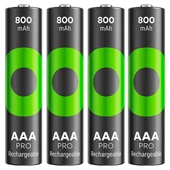 GP Recyko Pro 800 Mah Ni-Mh 1.2 Volt AAA İnce Kalem Şarjlı Pil 4Lü Paket - 5