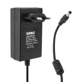 Weko 12 Volt 3.2 Amper 38 Watt Plastik Kasa Priz Tipi Adaptör (5.5X2.5 Uçlu) - 1