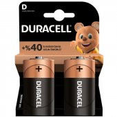 Duracell LR20/MN1300 D Büyük Boy Pil (2'Li Paket) - 2