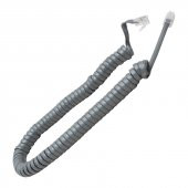 Telefon Spiral Kablo Gri - 1