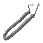 Telefon Spiral Kablo Gri - 3
