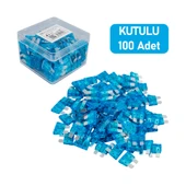 Powermaster 15 Amper Aşırı Yük Ve Kısa Devre Koruma Bıçaklı Oto Sigortası (100Lü Paket) - 5