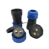 SD28 Su Geçirmez 2 Pin 28 Mm Düz Kablo Konnektör - 8