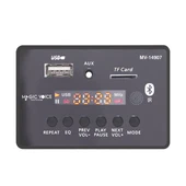 Magicvoice MV-14907 USB-SD-AUX-Bluetooth Mikrofonlu Kumandalı Ekranlı Oto Teyp Çevirici Dijital Player Board - 5