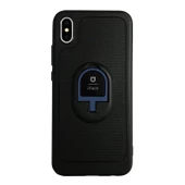 iPhone XS Max iFace Yüzük Tutuculu Arka Kapak Halka-Lacivert thumbnail 1