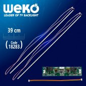 39,5'' Inch Universal E-LED 7020 Led 390MM 360-450MA 48-51V Çift Led-Sürücü-Kablo Takımı thumbnail 2