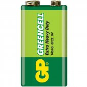 GP 1604GLF Greencell 9 Volt Pil (Tekli) - 5
