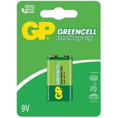 GP 1604GLF Greencell 9 Volt Pil (Tekli) - 9