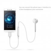 USB Type-C Male to 3.5 mm Female Stereo Audio Adapter - 5