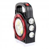 Powermaster HB-6678C Cob Ledli 20 Watt 3 Kademeli Şarjlı USB Çıkışlı Solar Lamba - 3