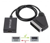 Hdmi To Scart 1080p Hd AV Video Çevirici Dönüştürücü Adaptör - 2