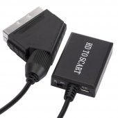Hdmi To Scart 1080p Hd AV Video Çevirici Dönüştürücü Adaptör - 3