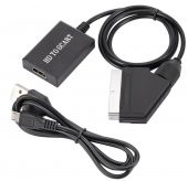 Hdmi To Scart 1080p Hd AV Video Çevirici Dönüştürücü Adaptör - 4