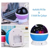 Starmaster KLC-03 Yıldız Yansıtmalı Küre Tip Gece Lambası - 4