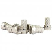 F Konnektör RG58 Mini Kablo İçin İnce 100'Lü Paket Powermaster - 2