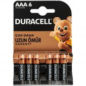 Duracell Basic İnce AAA Kalem Pil 6'Lı thumbnail 4