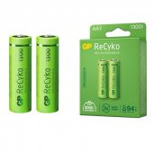 GP Recyko 1300 Mah Ni-Mh 1.2 Volt AA Kalem Şarjlı Pil 2Li Paket - 4