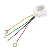 RJ11 Soket 623K Jack 6P4C Telefon DSL Konnektörü 150 Mm - 3