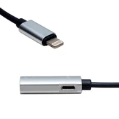 Powermaster PM-3833 Lightning Şarj Ve Kulaklık Çevirici Kablo Adaptör - 8