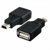 POWERMASTER USB DİŞİ/MİNİ USB ERKEK ÇEVİRİCİ ADAPTÖR - 1