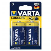 Varta Longlife Power Alkalin Orta Boy D Pil (2'Li Paket) - 1
