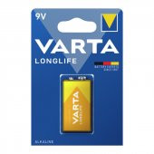 Varta Longlife Power Alkalin 9 Volt Pil Tekli - 1