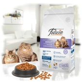 Felicia 2 Kg Somonlu Az Tahıllı Kısırlaştırılmış Kedi Maması HypoAllergenic Kedi Maması - 3
