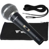 WESTA WM-580 PROFESYONEL DİNAMİK VOKAL KABLOLU MİKROFON TAŞIMA ÇANTALI EL MİKROFONU - 3