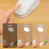 Powermaster BL-1213 USB'li Dokunmatik Düğmeli Üç Modlu Beyaz Işık Masa Lambası - 6